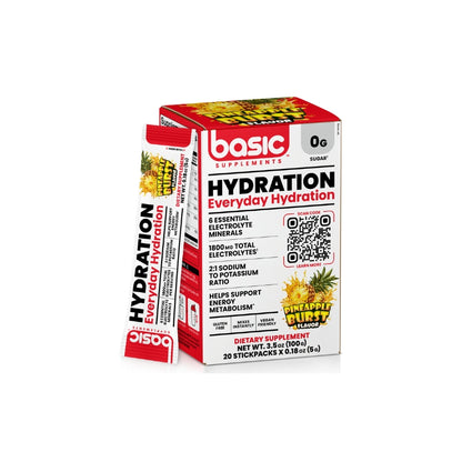 Basic Supplements Hydration Pineapple Burst