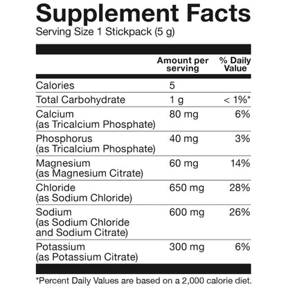 Basic Supplements Hydration NIP