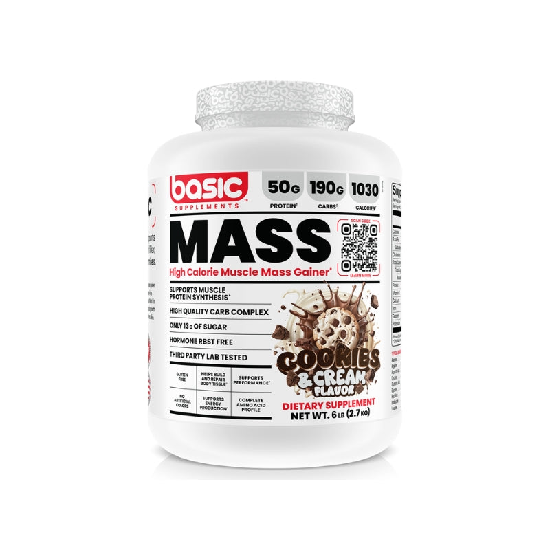Basic Supplements Mass 2.27kg - Cookies &amp; Cream