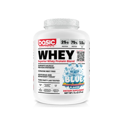 Basic Supplements Whey 2.27kg - Blue Marshmallow