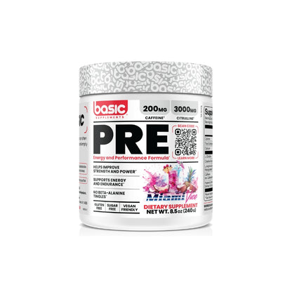 Basic Supplements Pre - Miami Vice