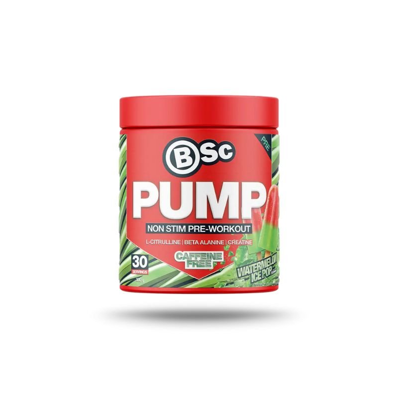 BSc PUMP Non Stim Pre-Workout 300g Clearance