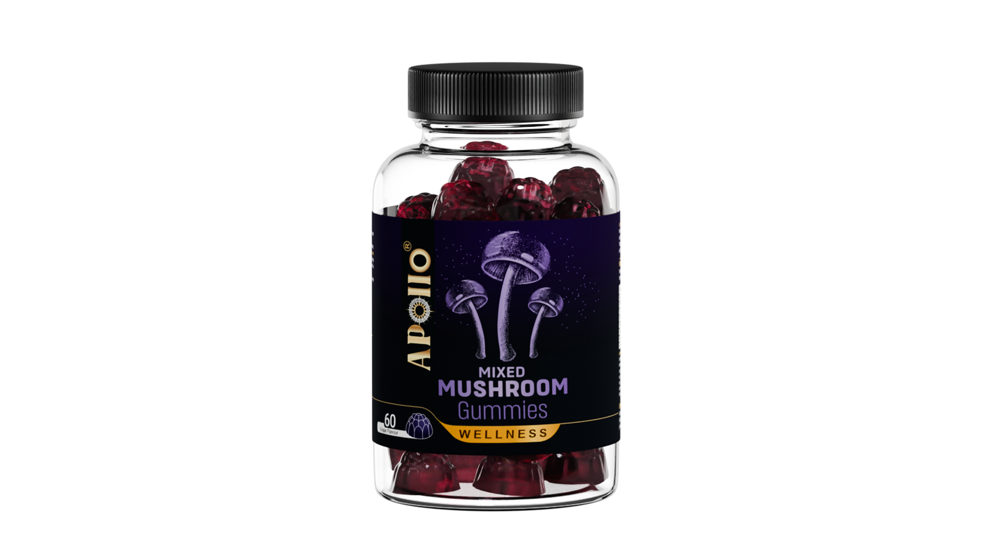 Apollo- Mixed Mushroom Gummies