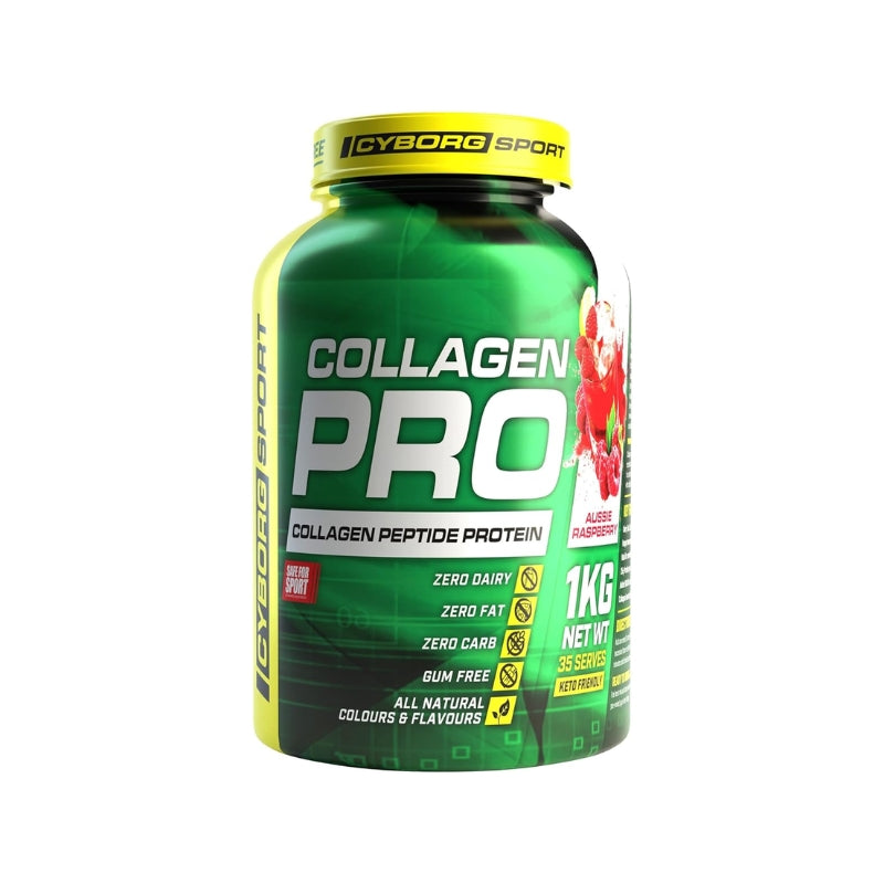 Cyborg Collagen Pro 1kg - Aussie Raspberry