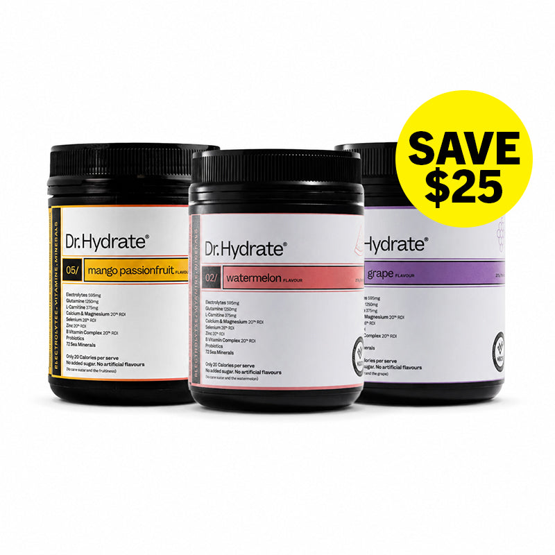 Dr. Hydrate Triple Pack