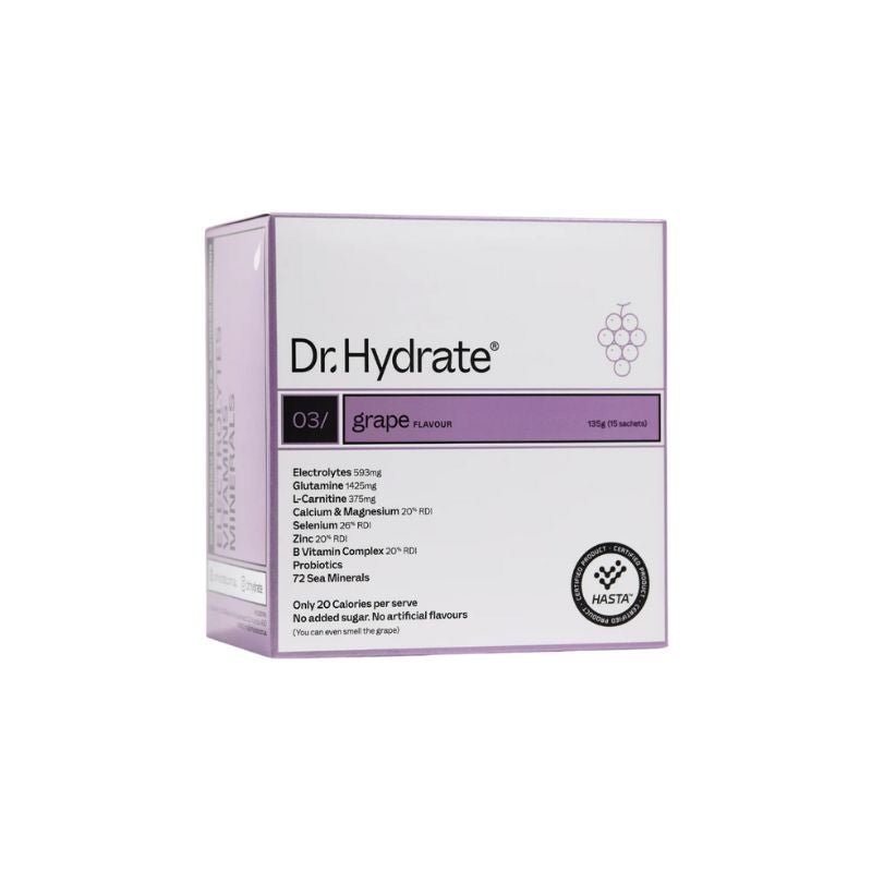 Dr. Hydrate Sachet Pack - Grape