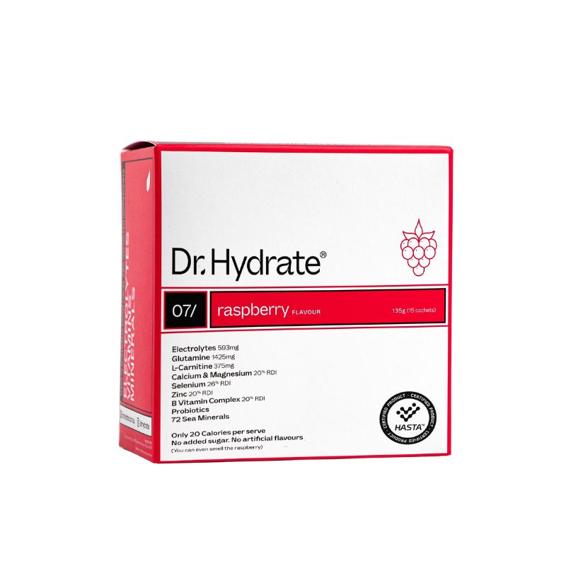 Dr. Hydrate Sachet Pack - Raspberry