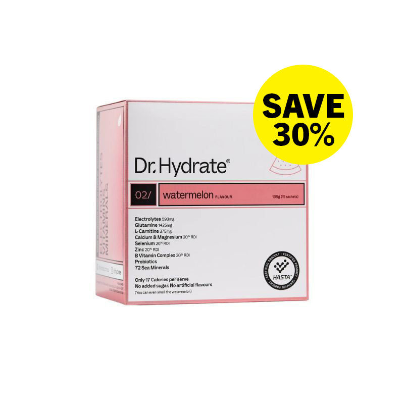 Dr. Hydrate Sachet Pack 15 Serve Clearance