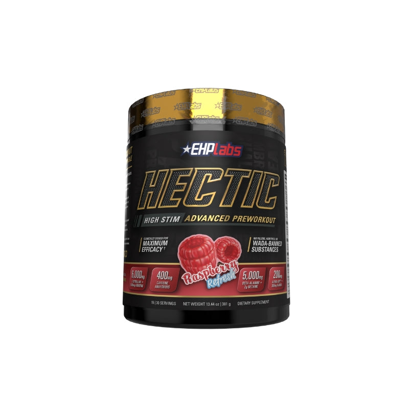 EHP Labs Hectic Pre-Workout - Rapsberry Refresh