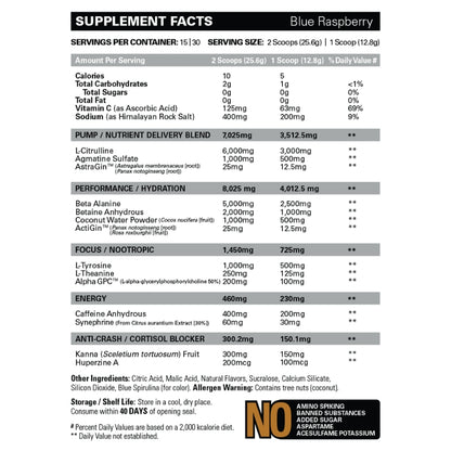EHP Labs Hectic Pre-Workout NIP