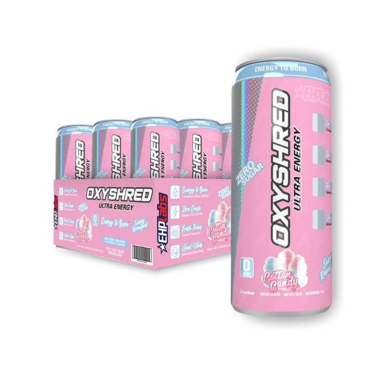 EHP Labs Oxyshred RTD Case of 12 - Cotton Candy