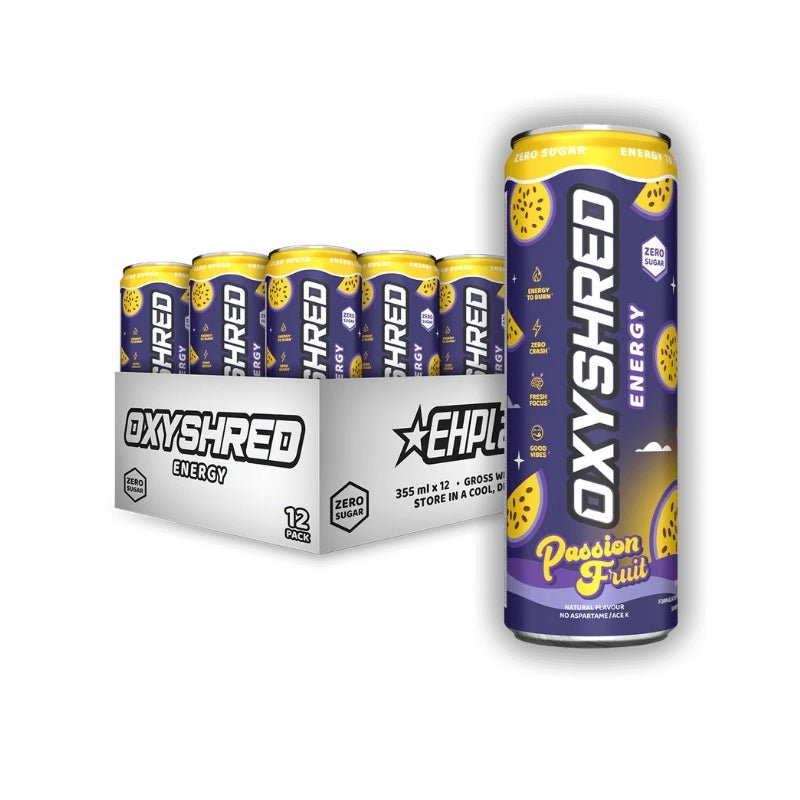 EHP Labs Oxyshred RTD Case of 12 - Passionfruit