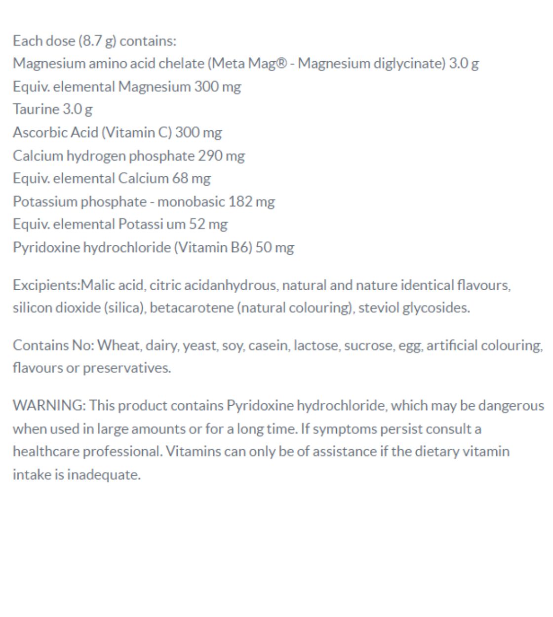 Endura_Max_Magnesium_nutritional_panel