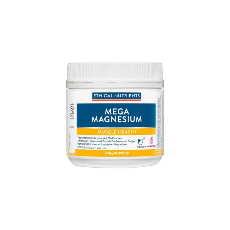 Ethical Nutrients Mega Magnesium Raspberry 200g