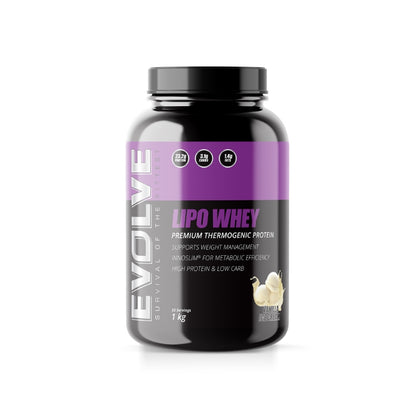 Evolve Lipo Whey 1kg - Vanilla Ice Cream