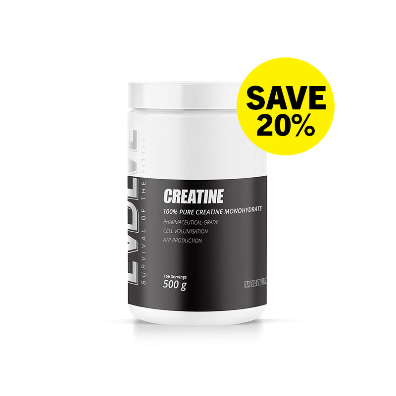 SAVE 20% Evolve Creatine Monohydrate