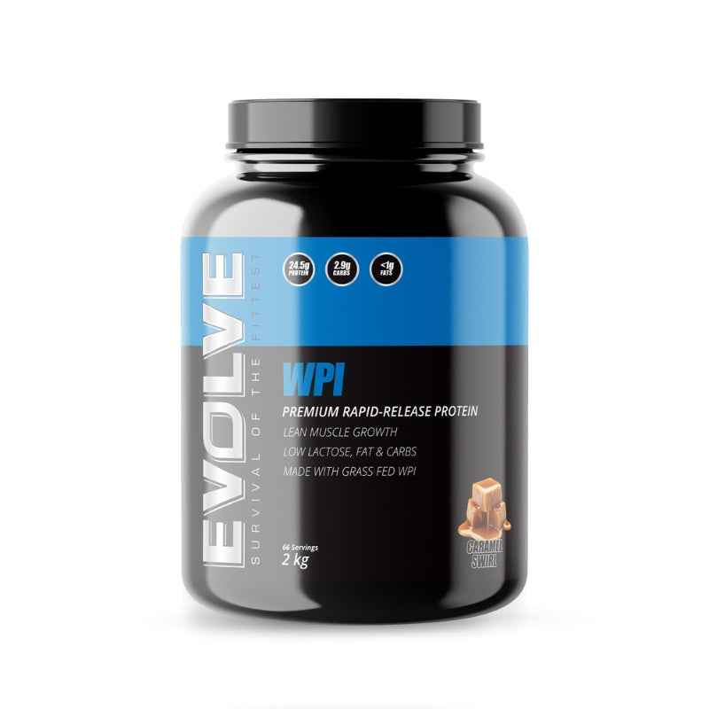 Evolve Nutrition WPI 2kg - Caramel Swirl