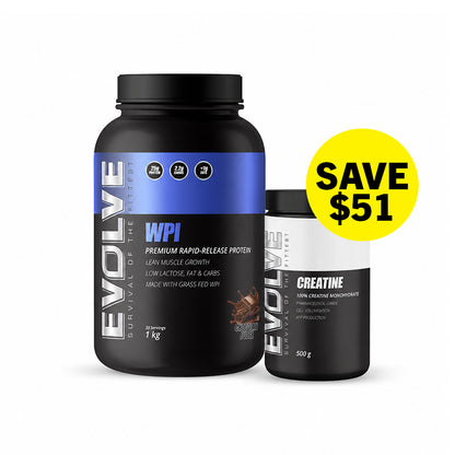 Evolve Creatine &amp; WPI Bundle