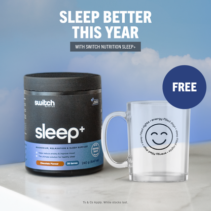 Sleep + FREE Glass Mug