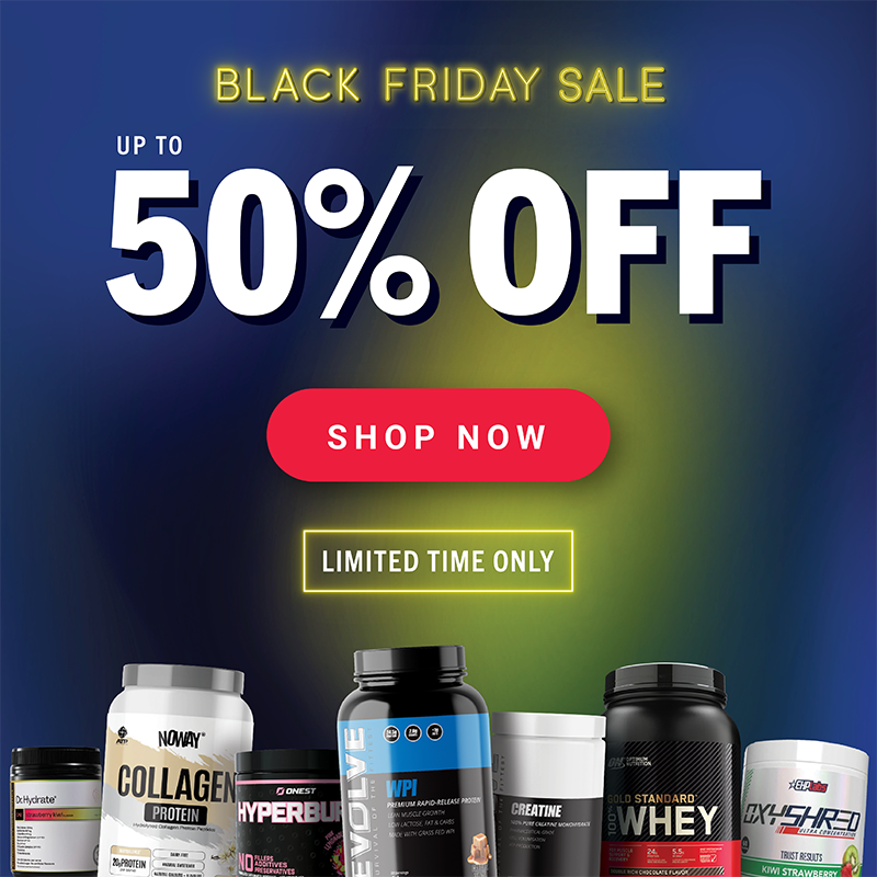 UP TO 50% OFF Black Friday Sale