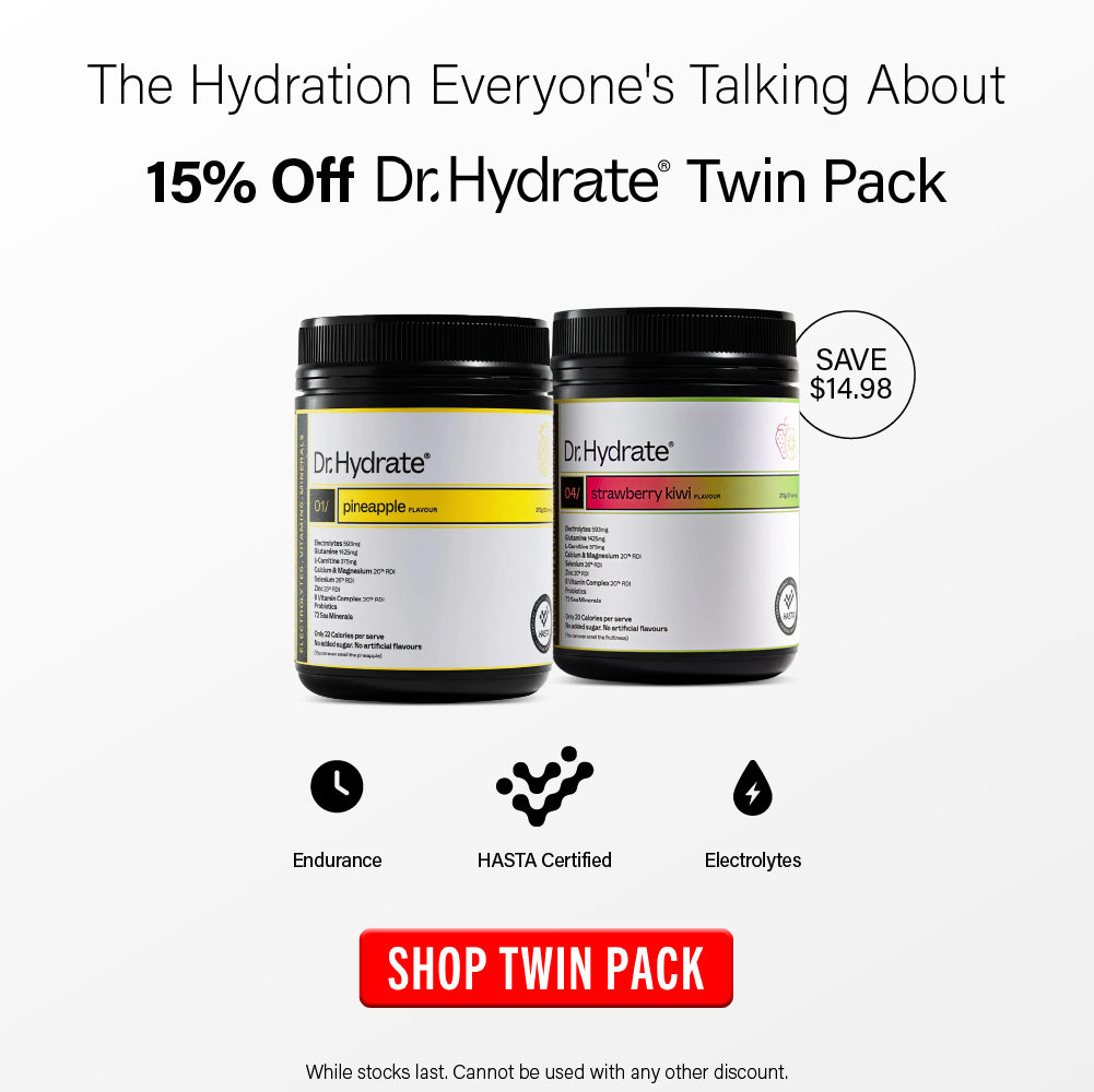 15% OFF Dr.Hydrate Twin Pack