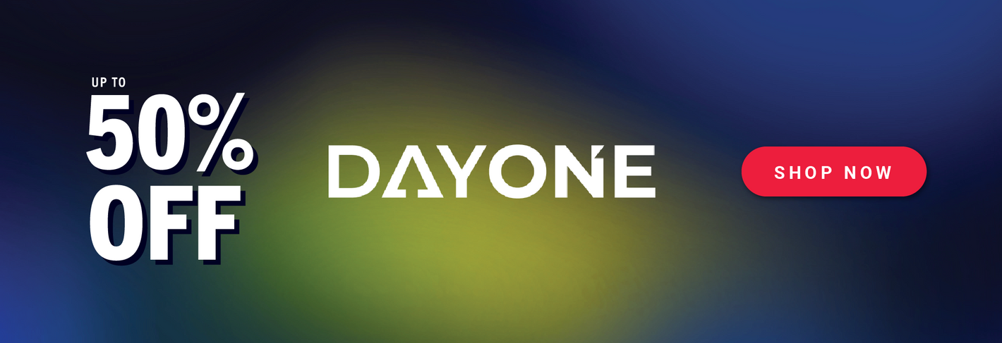 UP TO 50% OFF DAY ONE