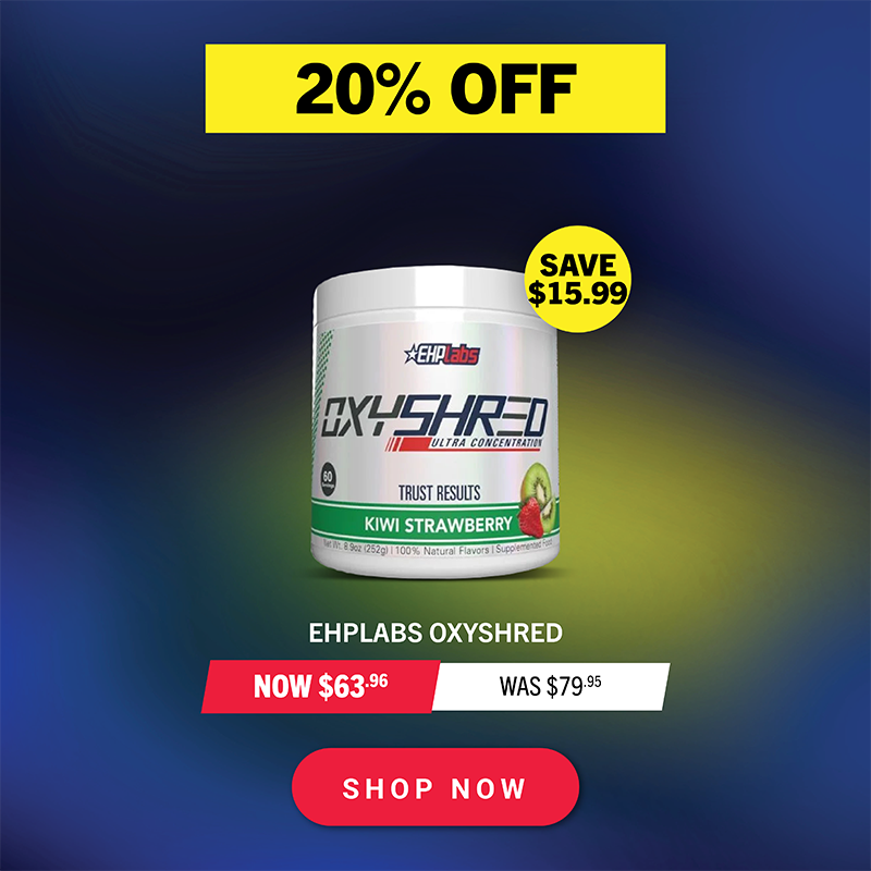 20% OFF OXYSHRED
