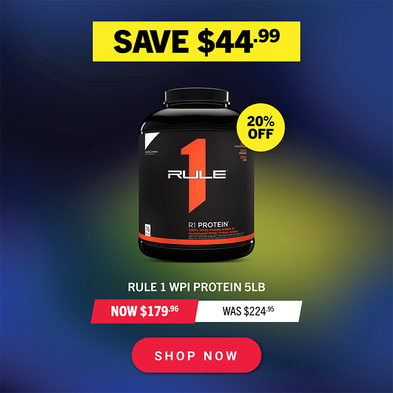 SAVE $44.99 Rule 1 WPI 5lb