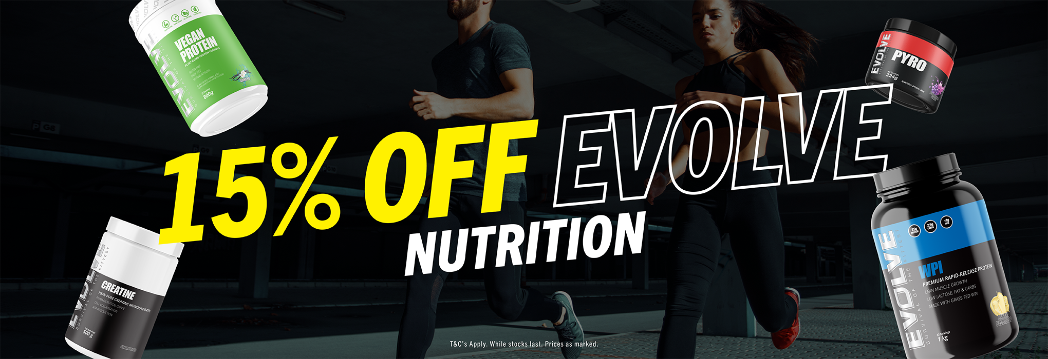 15% OFF Evolve Nutrition