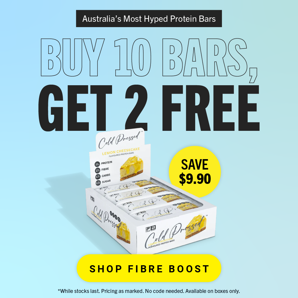 Fibre Boost Bars: Buy 10, Get 2 FREE