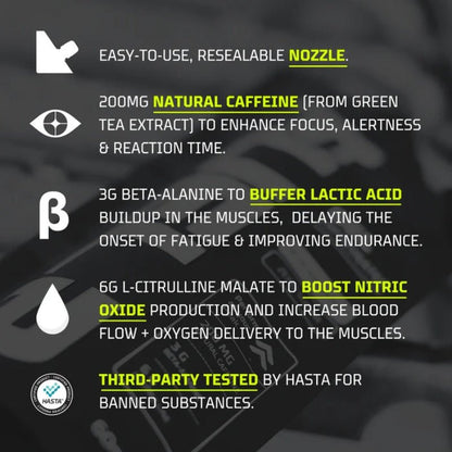 FUELR Caffeinated Gel 60ml - Key Features