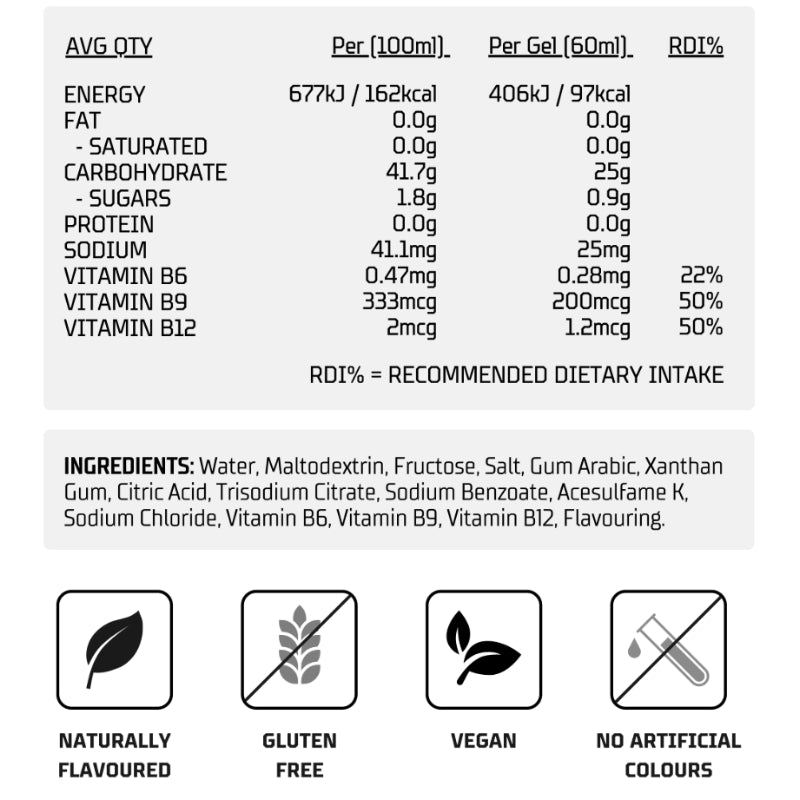 FUELR Isotonic Gel 60ml NIP