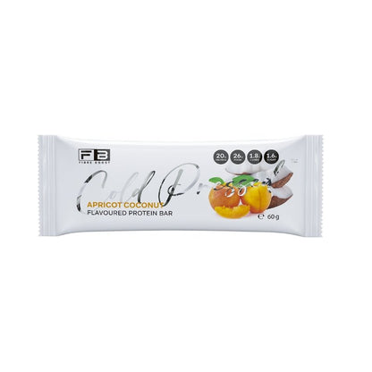 Fibre Boost Cold Pressed Bar Single - Apricot Coconut