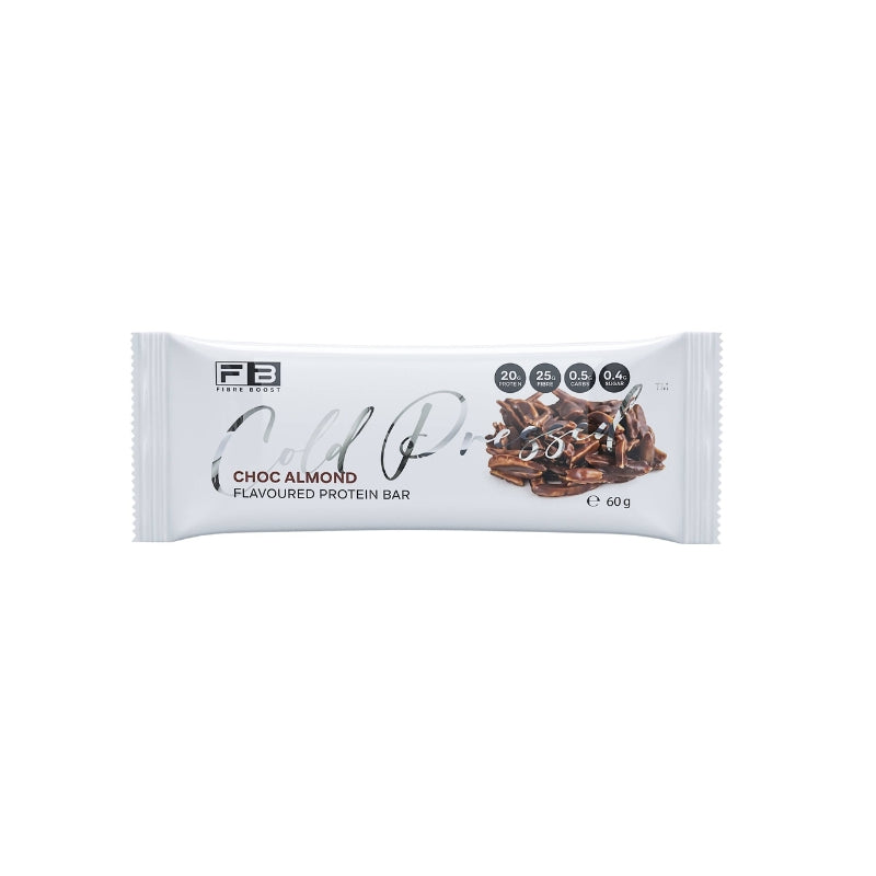 Fibre Boost Cold Pressed Bar Single - Choc Almond