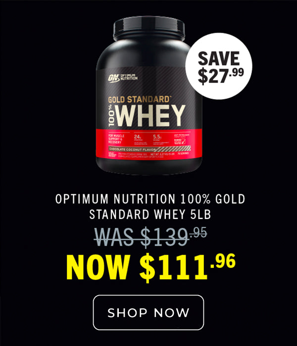 Gold Standard Whey FIT Sale Graphic