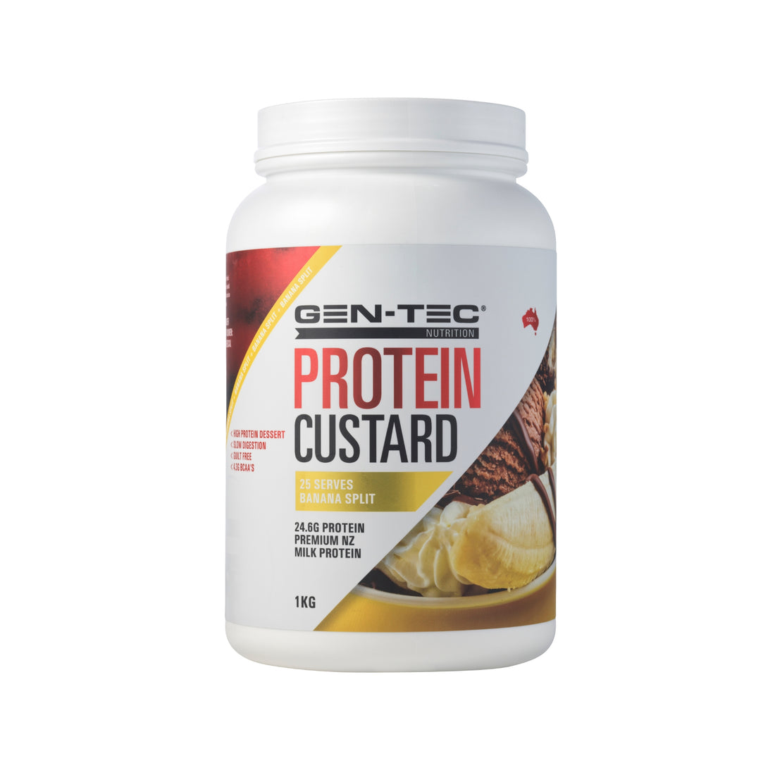 Gen-Tec Protein Custard Banana Split