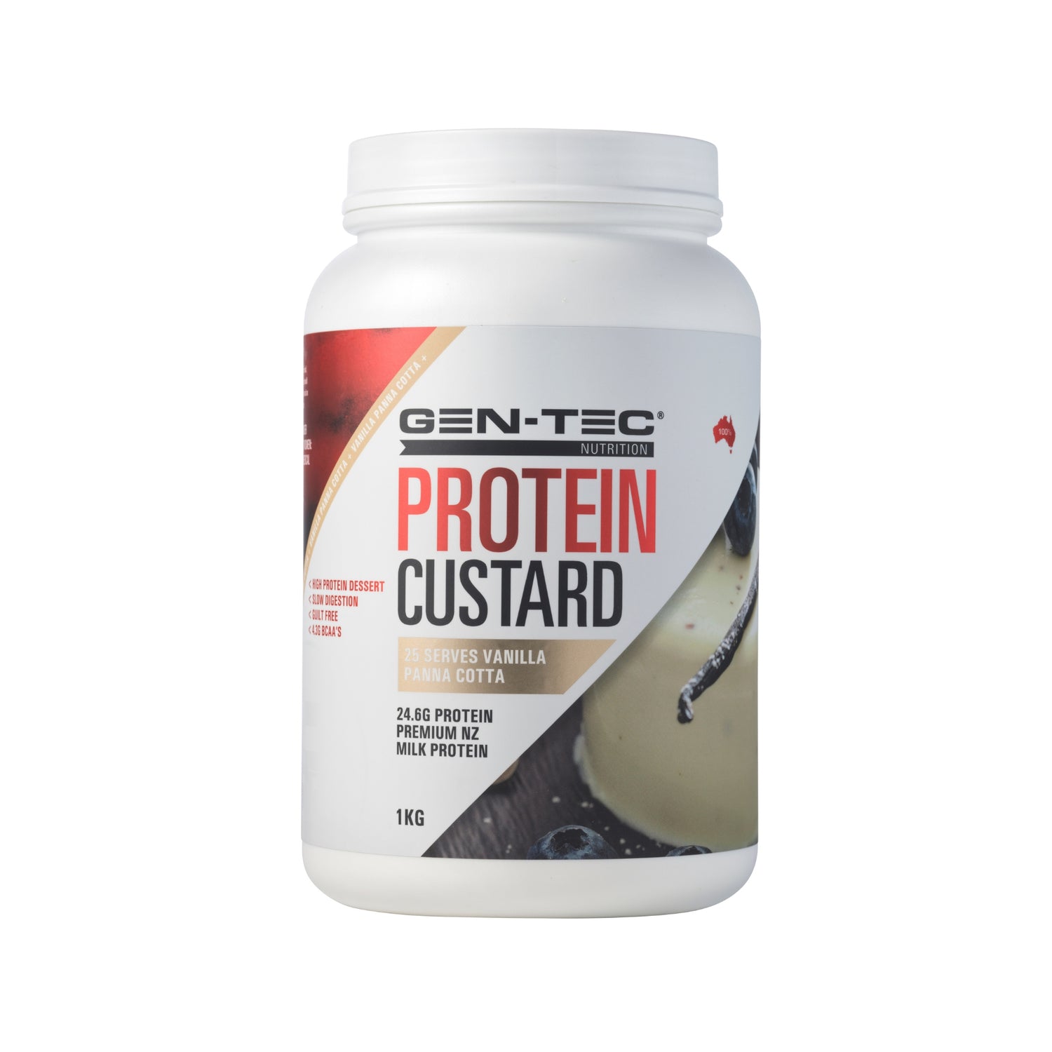 Gen-Tec Protein Custard Vanilla Panna Cotta
