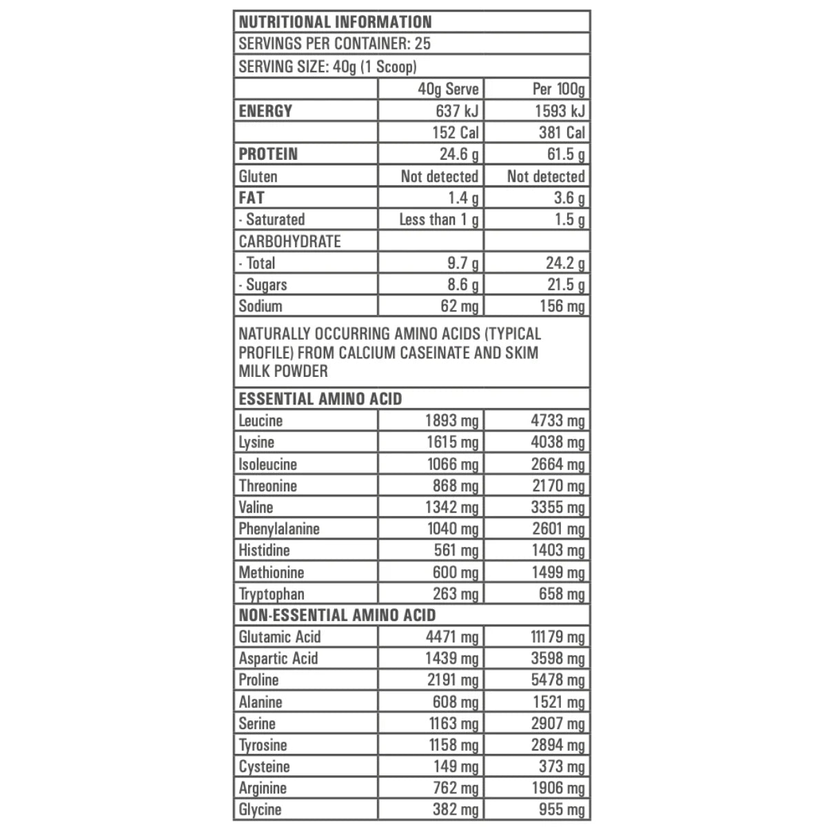Gen-Tec Protein Custard