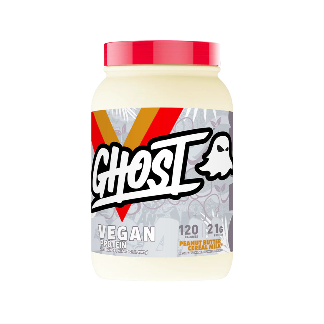 Ghost Vegan Protein Powder -  Peanut Butter Cereal Milk