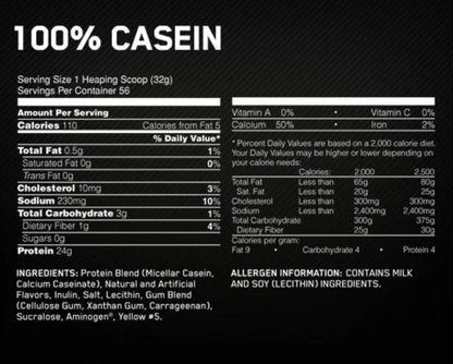Optimum Nutrition Gold Standard 100% Casein NIP
