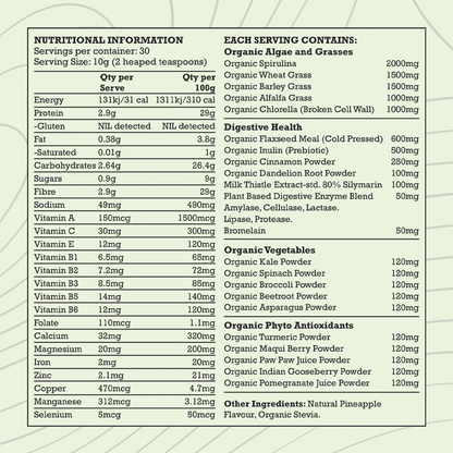 Formula Health Green Boost Superfood Blend 300g NIP