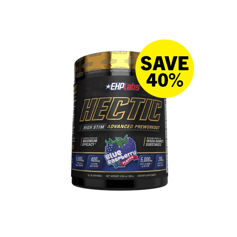 EHP Labs Hectic Pre-Workout 15/30 Serve Clearance