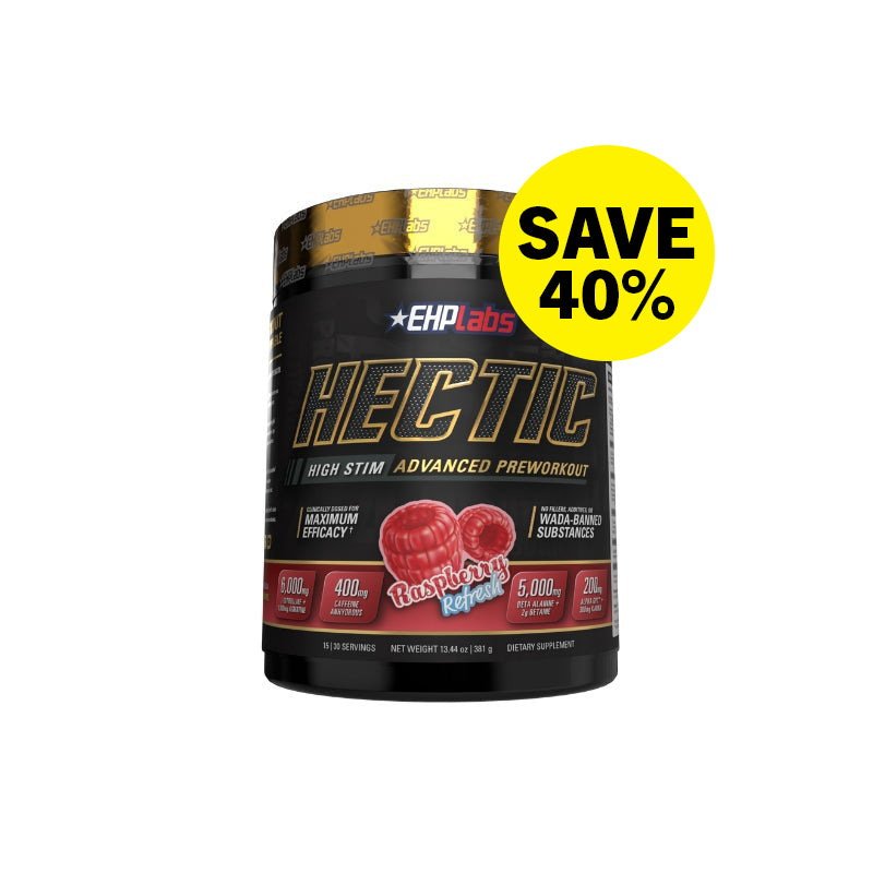 EHP Labs Hectic Pre-Workout 15/30 Serve Clearance