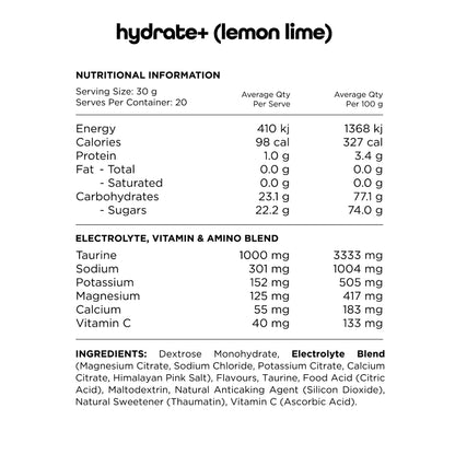 Switch Nutrition Hydrate +