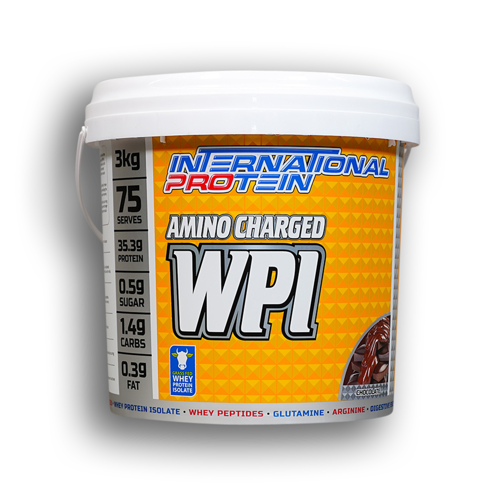 International Protein Amino Charged WPI - 3kg Chocolate