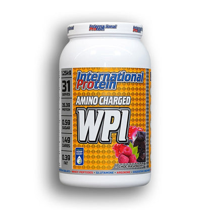 International Protein Amino Charged WPI - 1.25kg Choc Raspberry