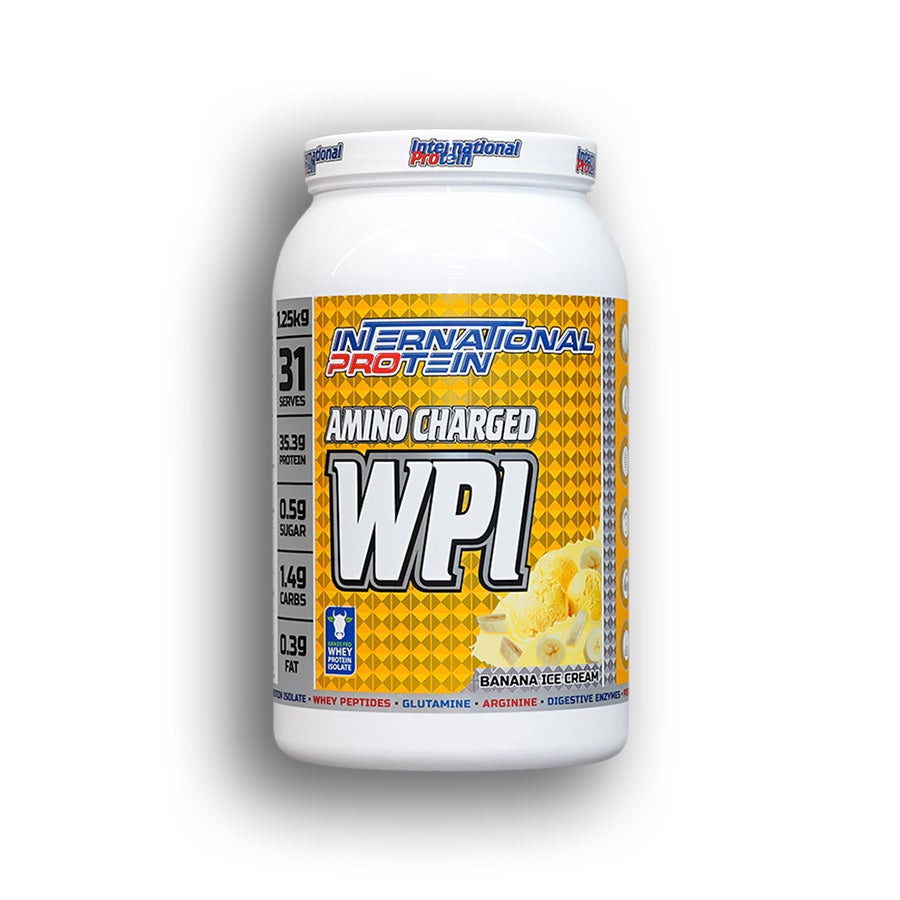 International Protein Amino Charged WPI - 1.25kg Banana