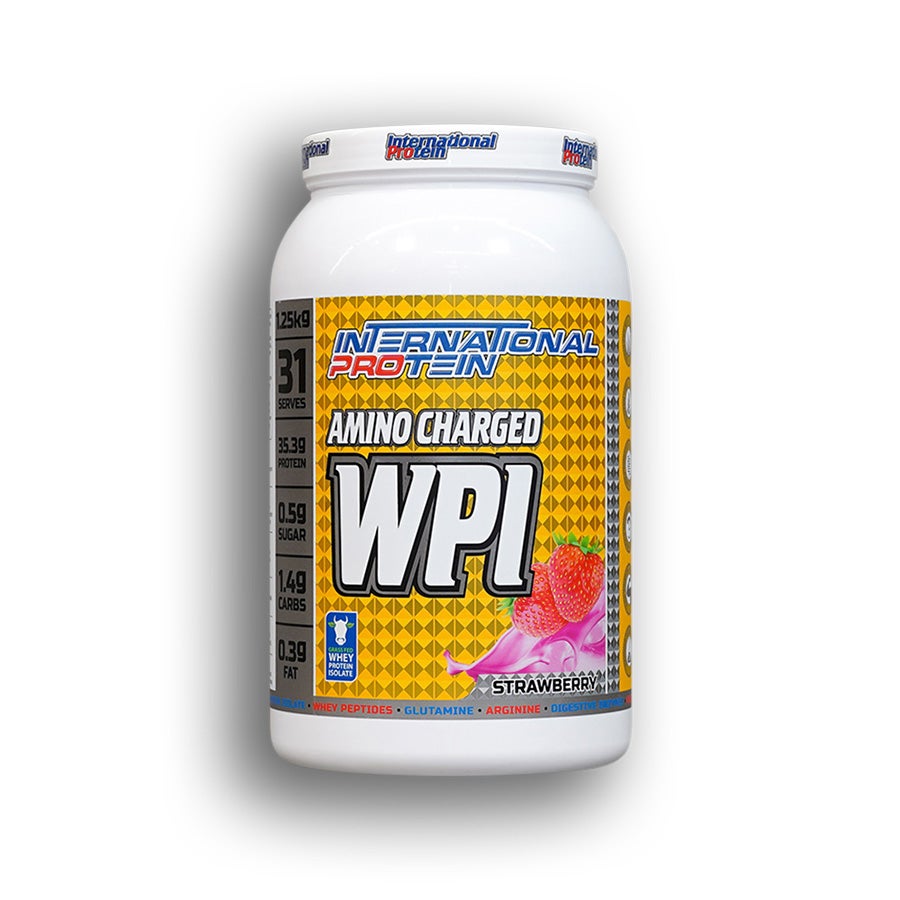 International Protein Amino Charged WPI - 1.25kg Strawberry