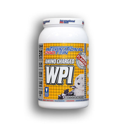 International Protein Amino Charged WPI - 1.25kg Cookies and Cream