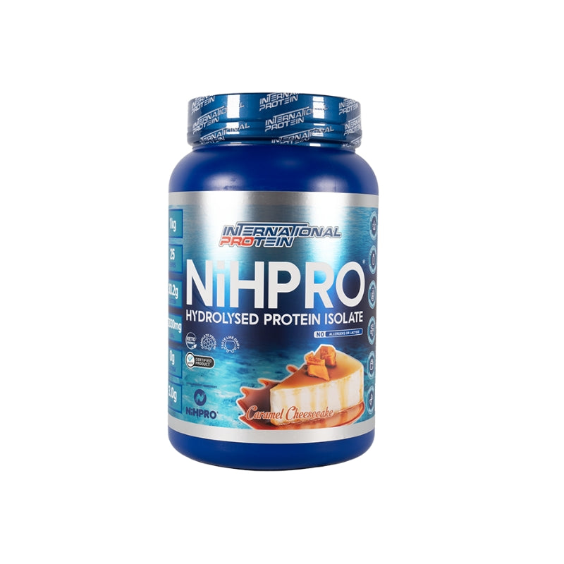 International Protein NiHPRO - Hydrolysed Protein Isolate - Caramel Cheesecake